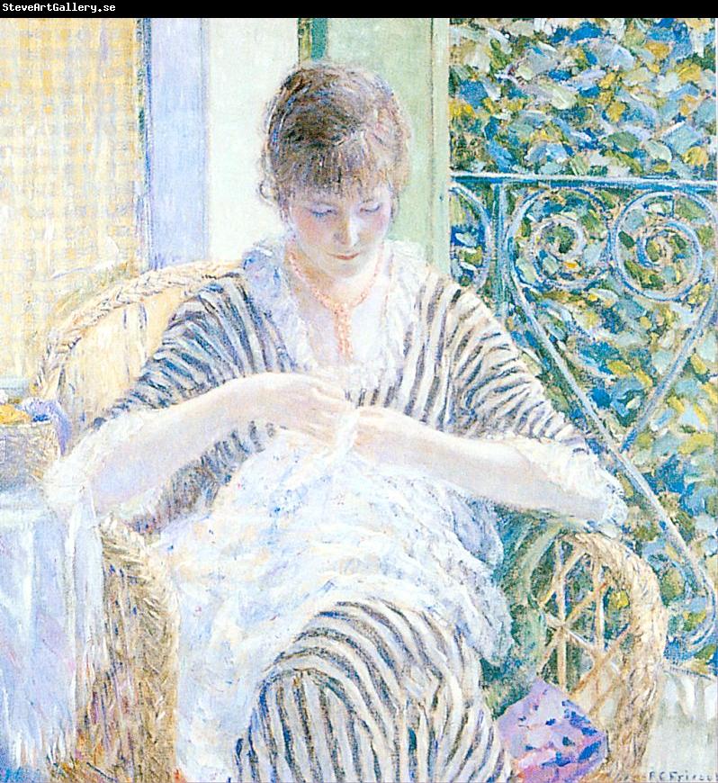 Frieseke, Frederick Carl On the Balcony